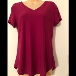 Crimson Burgundy Tee Shirt